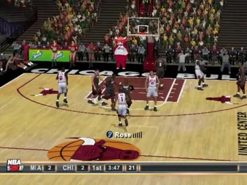 NBA 2K11 screen shot game playing